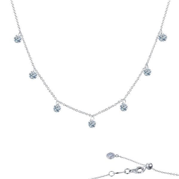 Frameless Raindrop Necklace Bradley's Jewelers Jacksonville, NC