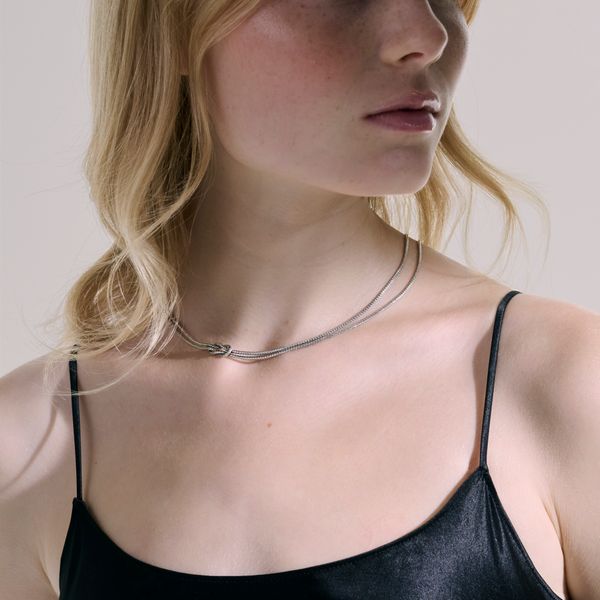 John Hardy Sterling Silver Manah Classic Chain Adjustable Necklace Image 5 Bradley's Jewelers Jacksonville, NC