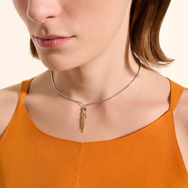 John Hardy 14K Yellow Gold & Sterling Silver Love Knot Chain 1.8mm Image 5 Bradley's Jewelers Jacksonville, NC