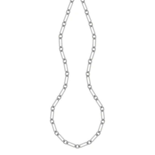 Charles Garnier Sterling Silver Link Necklace Bradley's Jewelers Jacksonville, NC