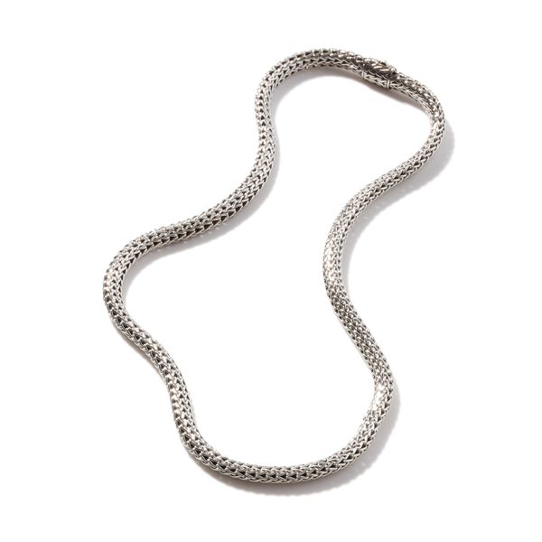 John Hardy Sterling Silver Classic Chain Necklace 6.5mm 18 Inch Image 2 Bradley's Jewelers Jacksonville, NC