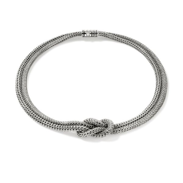 John Hardy Love Knot Double Chain Necklace in Sterling Silver | Bradley's Jewelers Bradley's Jewelers Jacksonville, NC