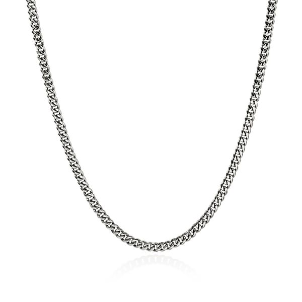 John Hardy Sterling Silver 3.9mm Curb Link Necklace 26 Inch Bradley's Jewelers Jacksonville, NC