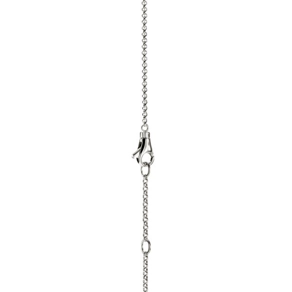 John Hardy Spiritual Silver Diamond Cross Pendant Necklace Adjustable Image 4 Bradley's Jewelers Jacksonville, NC
