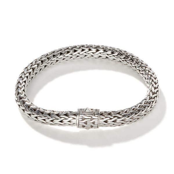 John Hardy Sterling Silver Medium Classic Chain Bracelet Bradley's Jewelers Jacksonville, NC