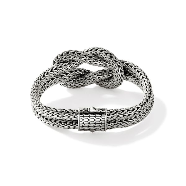 John Hardy Love Knot Silver Small Chain Bracelet 6.5mm Image 2 Bradley's Jewelers Jacksonville, NC