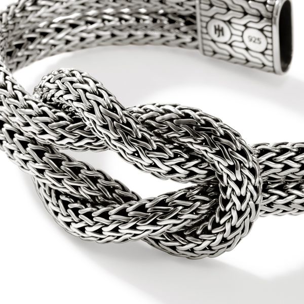 John Hardy Love Knot Silver Small Chain Bracelet 6.5mm Image 3 Bradley's Jewelers Jacksonville, NC