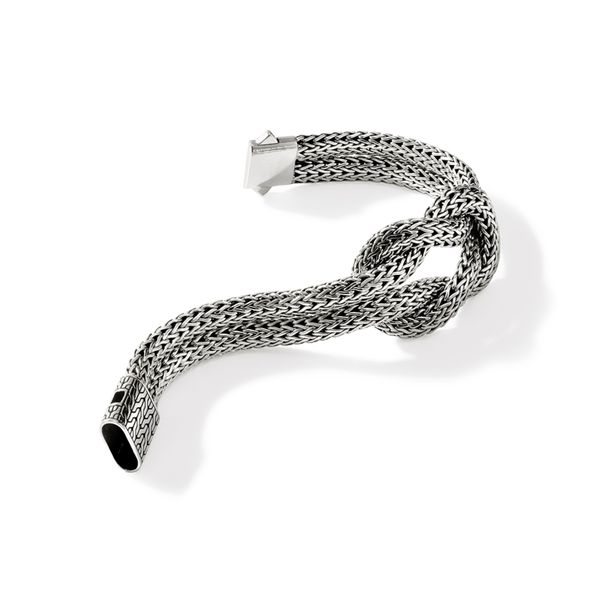 John Hardy Love Knot Silver Small Chain Bracelet 6.5mm Image 4 Bradley's Jewelers Jacksonville, NC