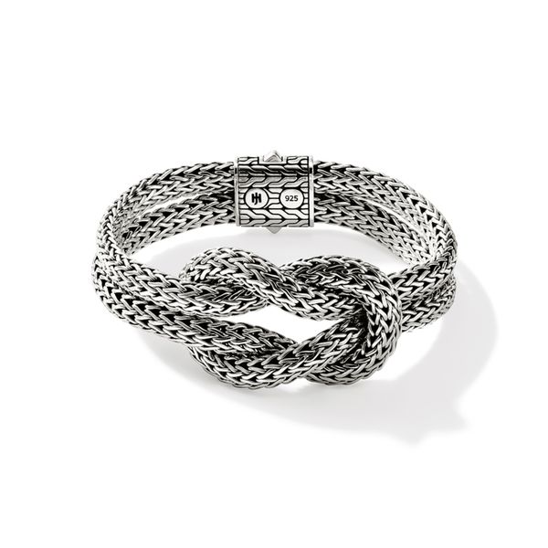 John Hardy Love Knot Silver Small Chain Bracelet 6.5mm Bradley's Jewelers Jacksonville, NC