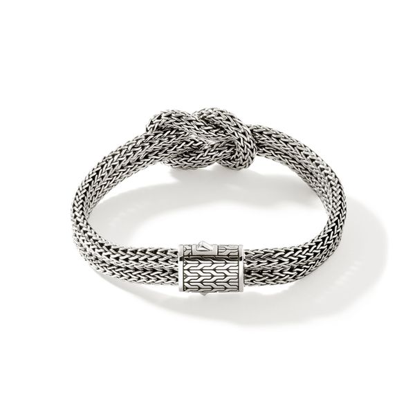 John Hardy Sterling Silver Manah 5mm Classic Chain Knot Bracelet 10mm Image 2 Bradley's Jewelers Jacksonville, NC