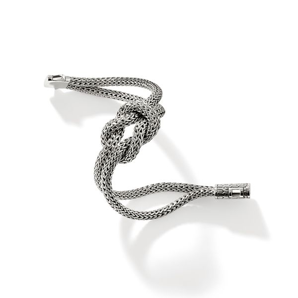 John Hardy Sterling Silver Manah 5mm Classic Chain Knot Bracelet 10mm Image 4 Bradley's Jewelers Jacksonville, NC