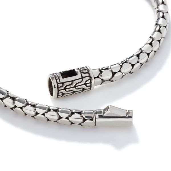John Hardy Dot Sterling Silver Slim Chain Bracelet Size US Image 4 Bradley's Jewelers Jacksonville, NC