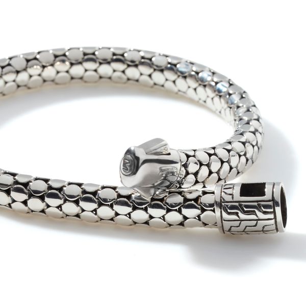 John Hardy Dot Sterling Silver Small Chain Bracelet Size UM Image 2 Bradley's Jewelers Jacksonville, NC