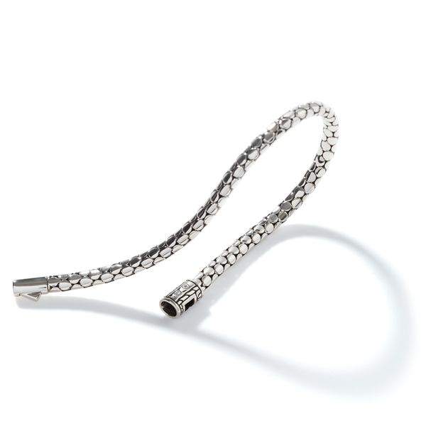 John Hardy Essentials Dot Sterling Silver Slim Chain Bracelet Size UM Image 2 Bradley's Jewelers Jacksonville, NC