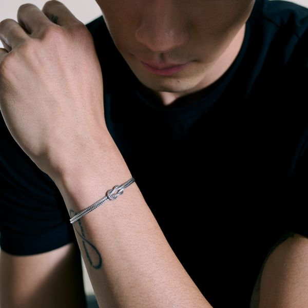 John Hardy Sterling Silver Love Knot Classic Chain Bracelet 3.6mm Image 5 Bradley's Jewelers Jacksonville, NC