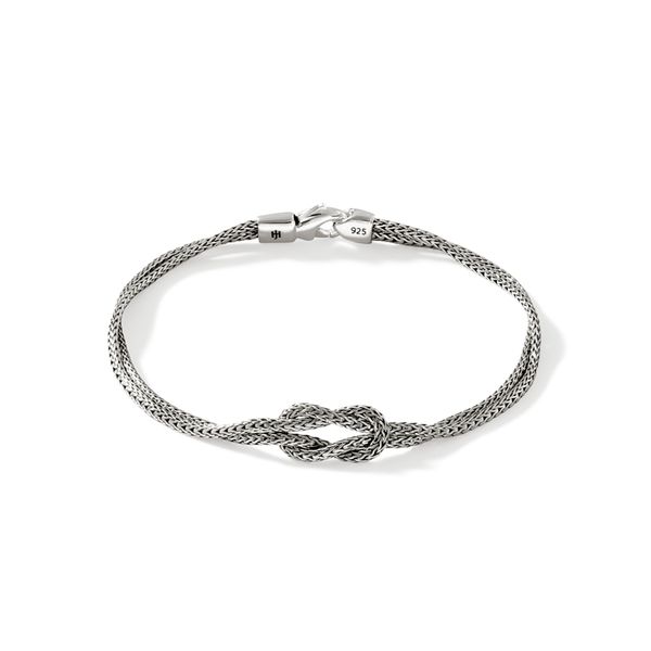 John Hardy Sterling Silver Love Knot Classic Chain Bracelet 3.6mm Bradley's Jewelers Jacksonville, NC