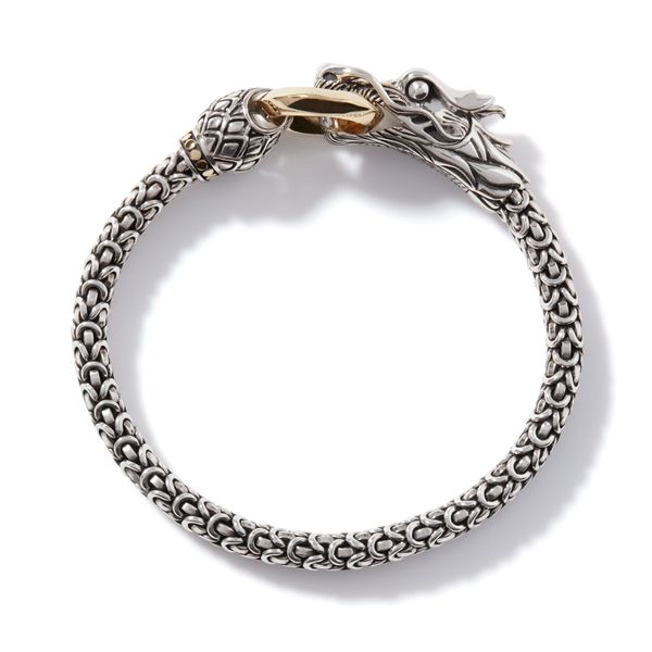 John Hardy Naga 18K Gold & Sterling Silver Bracelet Bradley's Jewelers Jacksonville, NC