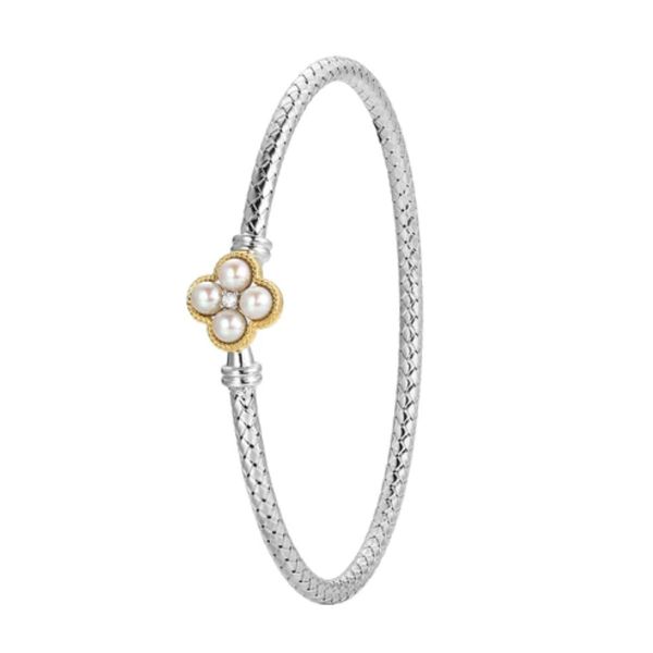 Charles Garnier Freshwater Pearl & CZ Sterling Silver Jewelry Bradley's Jewelers Jacksonville, NC