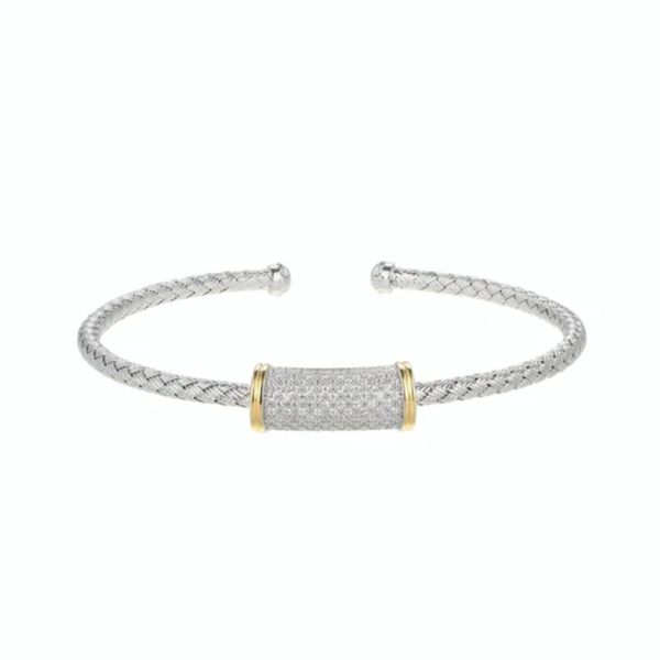 Charles Garnier Sterling Silver Jewelry with Gold Accents & CZs Bradley's Jewelers Jacksonville, NC