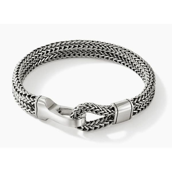 John Hardy Icon Silver Double Row Bracelet Bradley's Jewelers Jacksonville, NC