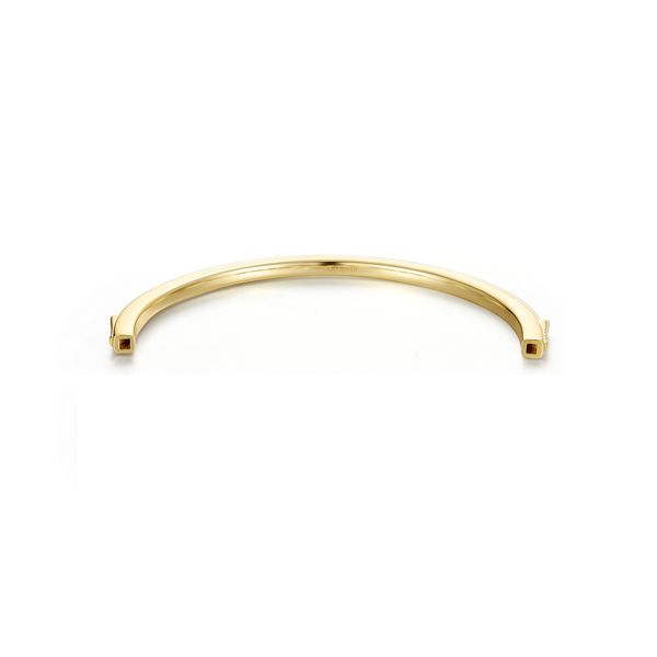 The Continuum Sterling Silver, Gold-Plated High-Polish Half-Bangle Base Bradley's Jewelers Jacksonville, NC