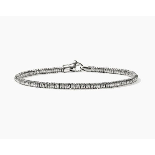 John Hardy Heishi Silver 2.5mm Rondel Bracelet Bradley's Jewelers Jacksonville, NC