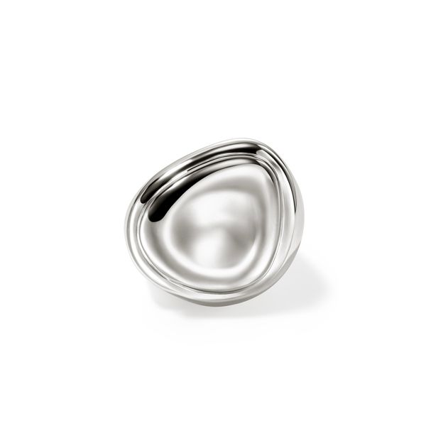 John Hardy Pebble Sterling Silver Ring Size 8 Image 3 Bradley's Jewelers Jacksonville, NC