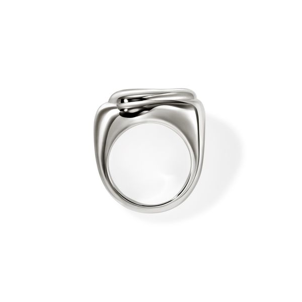 John Hardy Pebble Sterling Silver Ring Size 8 Image 5 Bradley's Jewelers Jacksonville, NC