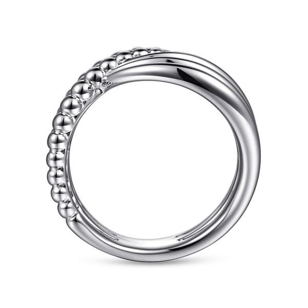 Gabriel & Co Sterling Silver Bujukan Twisted Ring Image 2 Bradley's Jewelers Jacksonville, NC