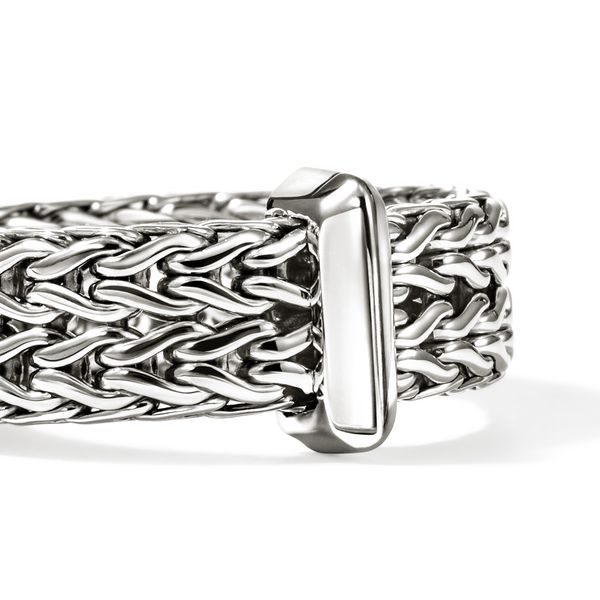 John Hardy Icon Link Silver 6mm Band Ring Image 3 Bradley's Jewelers Jacksonville, NC