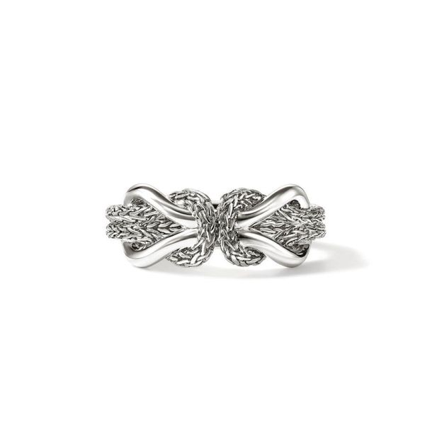 John Hardy Love Knot Infinite Silver Ring Bradley's Jewelers Jacksonville, NC