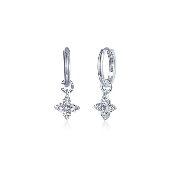 Lafonn Trillium Dangle Earrings 0.40 CTW Bradley's Jewelers Jacksonville, NC