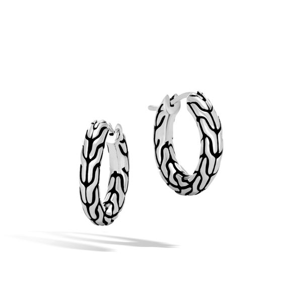 John Hardy Classic Chain Extra Small Hoop Earrings – Sterling Silver Bradley's Jewelers Jacksonville, NC
