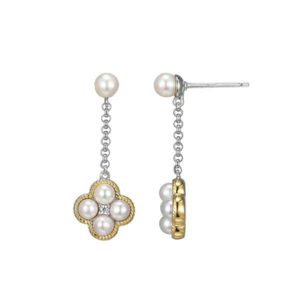 Charles Garnier Freshwater Pearl & CZ Sterling Silver Jewelry Bradley's Jewelers Jacksonville, NC