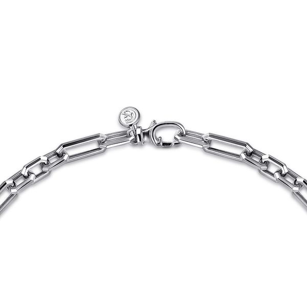 Gabriel & Co 925 Sterling Silver Figaro Chain Image 3 Bradley's Jewelers Jacksonville, NC
