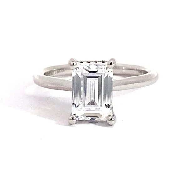 Lady's Hidden Halo Solitaire Setting Only 14 Karat White Gold ER16512E8W44JJ.CSCZ - Brax jewelers Brax Jewelers Newport Beach, CA