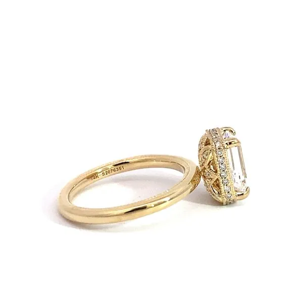 Lady's Solitaire Setting Only 14 Karat Yellow Gold ER16238E8Y44JJ.CSCZ - Brax jewelers Image 4 Brax Jewelers Newport Beach, CA