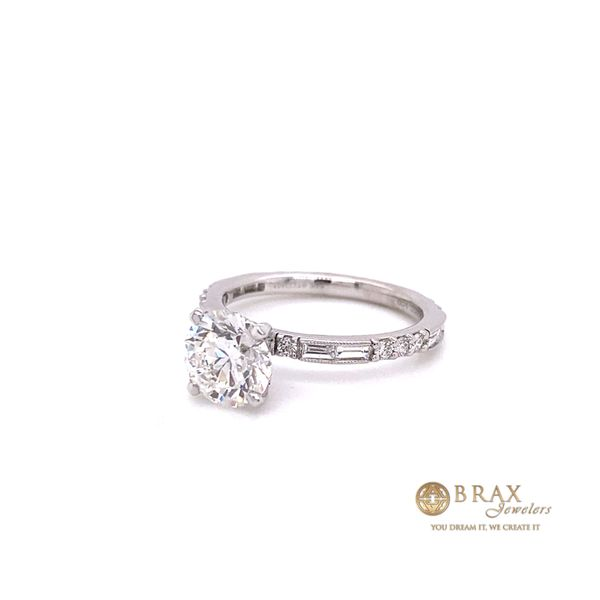 Engagement Ring Setting Only Image 3 Brax Jewelers Newport Beach, CA