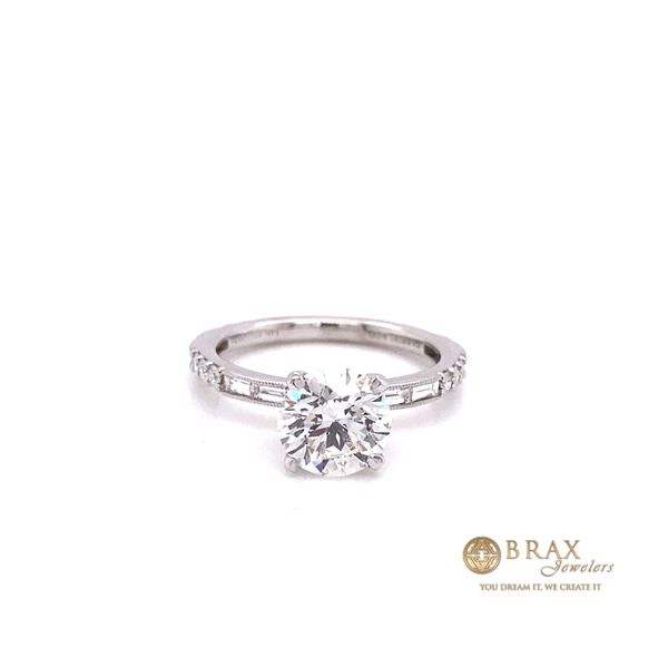 Engagement Ring Setting Only Image 4 Brax Jewelers Newport Beach, CA