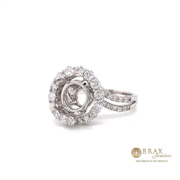 Engagement Ring Setting Only Image 2 Brax Jewelers Newport Beach, CA