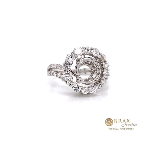 Engagement Ring Setting Only Image 3 Brax Jewelers Newport Beach, CA