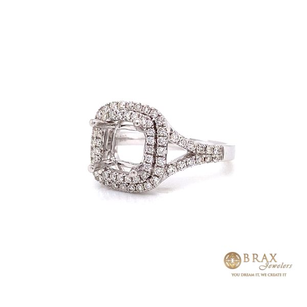 Engagement Ring Setting Only Image 2 Brax Jewelers Newport Beach, CA