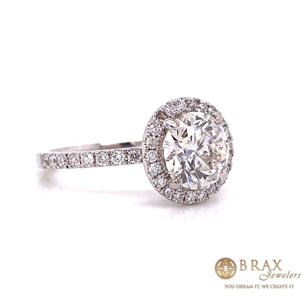 Engagement Ring Setting Only Image 3 Brax Jewelers Newport Beach, CA
