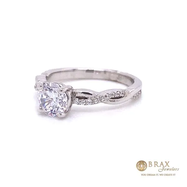 Engagement Ring Setting Only Image 2 Brax Jewelers Newport Beach, CA