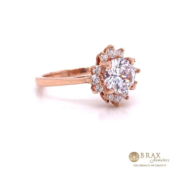Engagement Ring Setting Only Image 3 Brax Jewelers Newport Beach, CA