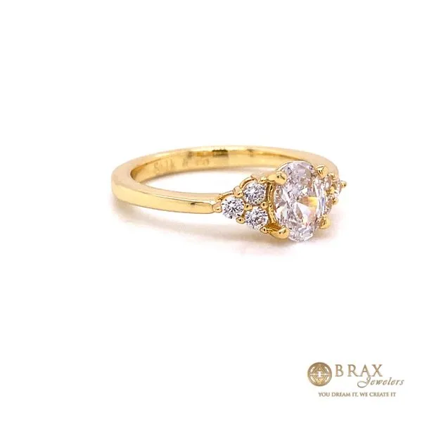 Engagement Ring Setting Only Image 3 Brax Jewelers Newport Beach, CA