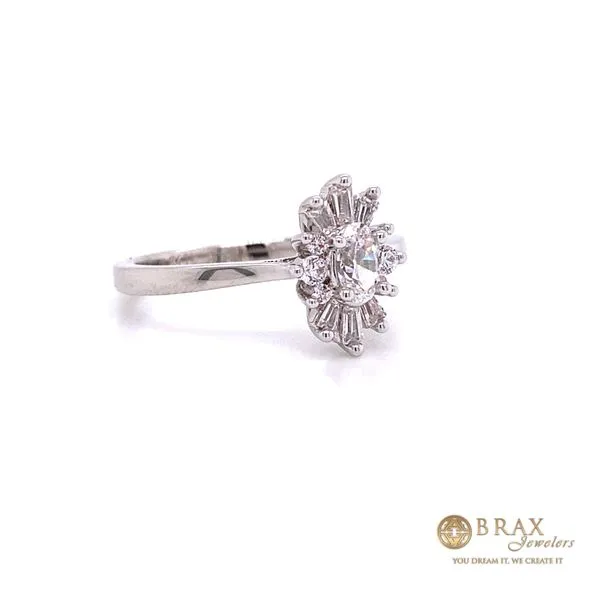 Engagement Ring Setting Only Image 3 Brax Jewelers Newport Beach, CA