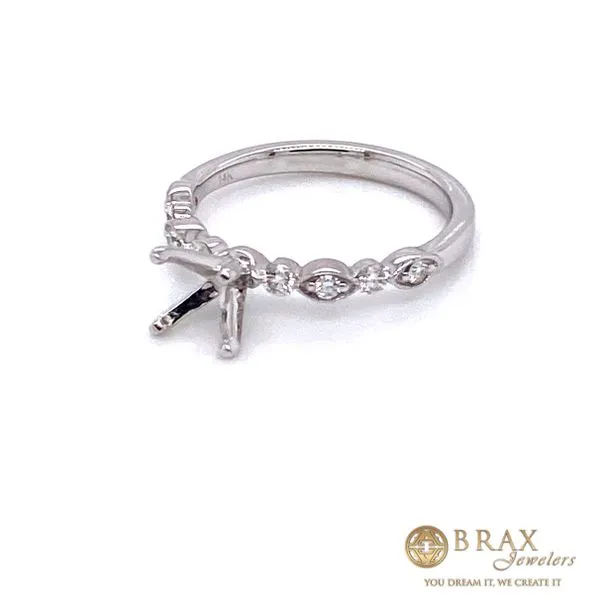 Engagement Ring Setting Only Image 2 Brax Jewelers Newport Beach, CA