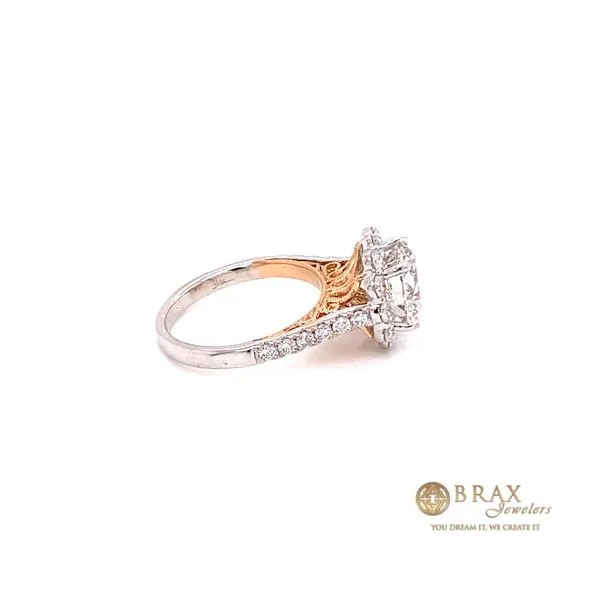 Engagement Ring Setting Only Image 3 Brax Jewelers Newport Beach, CA