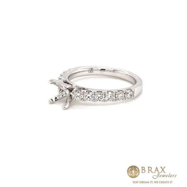 Engagement Ring Setting Only Image 2 Brax Jewelers Newport Beach, CA